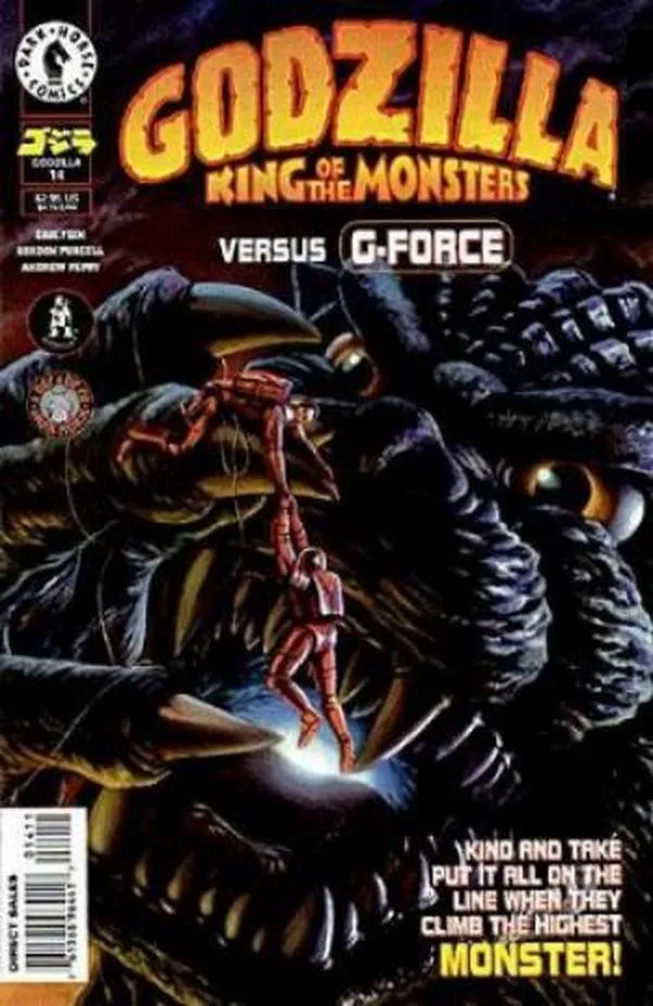 Cover of Godzilla #14