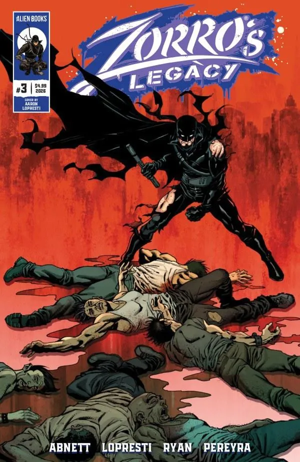 Cover of Zorro's Legacy #3