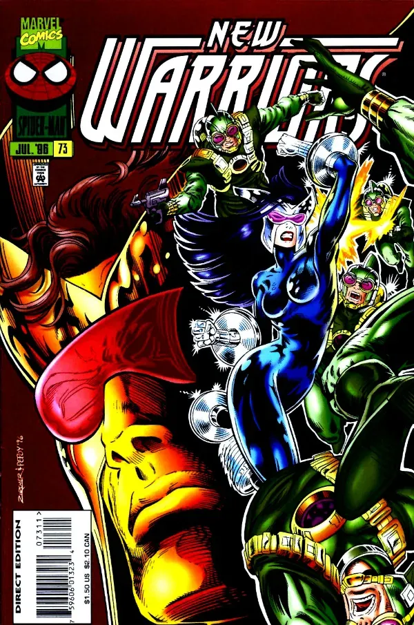 Cover of The New Warriors #73