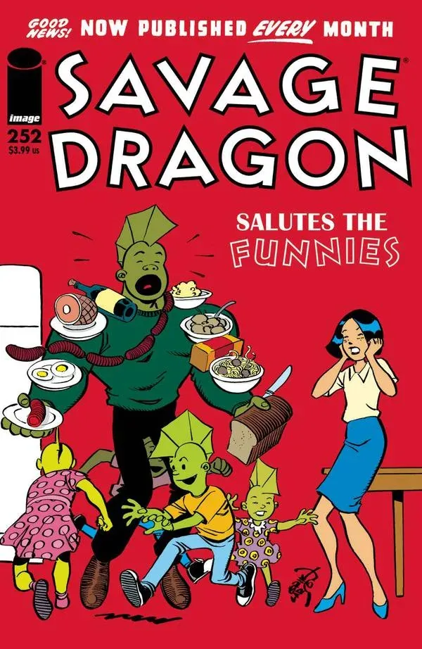 Cover of Savage Dragon #252