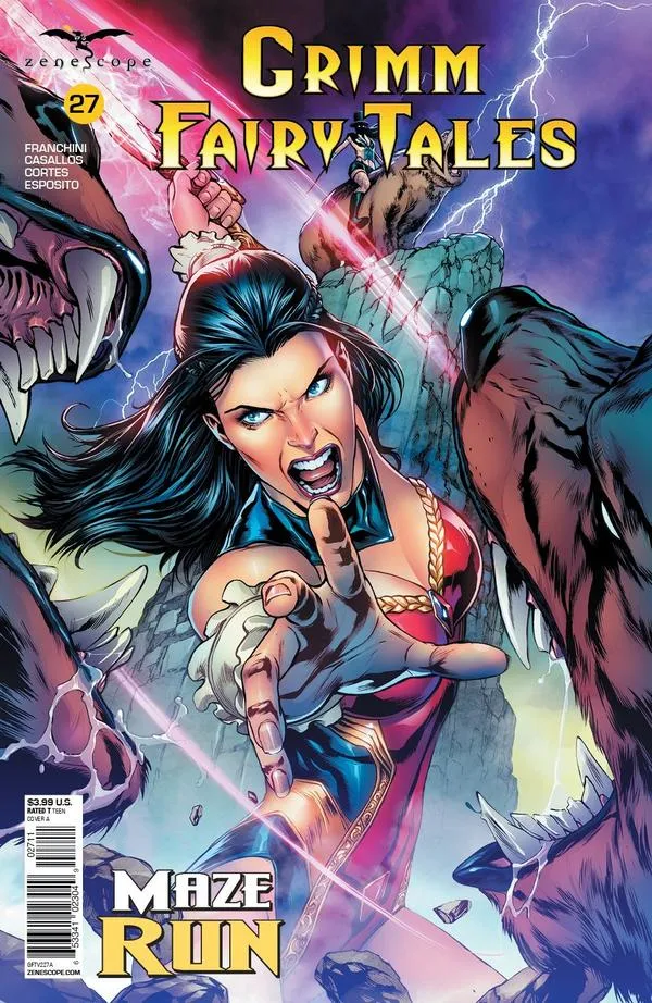 Cover of Grimm Fairy Tales #27