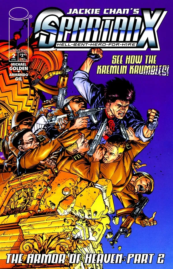Cover of Jackie Chan's Spartan X: Hell-Bent-Hero-for-Hire #2