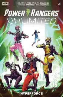 Cover of Power Rangers Unlimited: Hyperforce #1