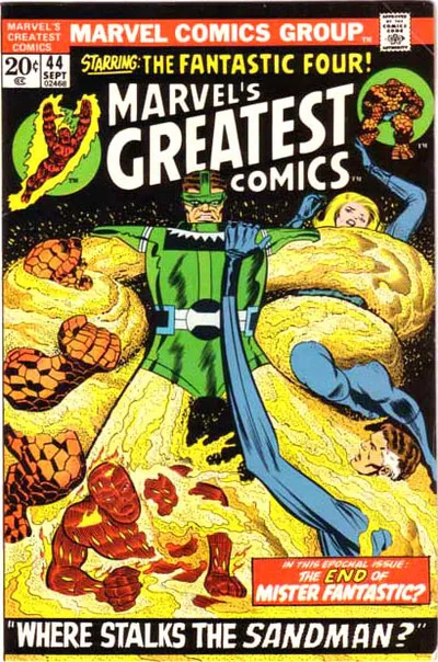 Cover of Marvel's Greatest Comics #44