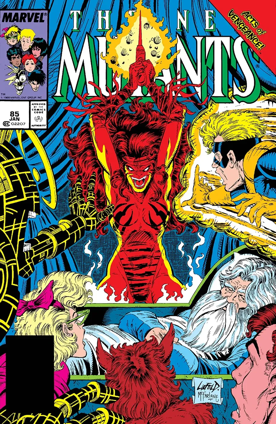 Cover of The New Mutants #85
