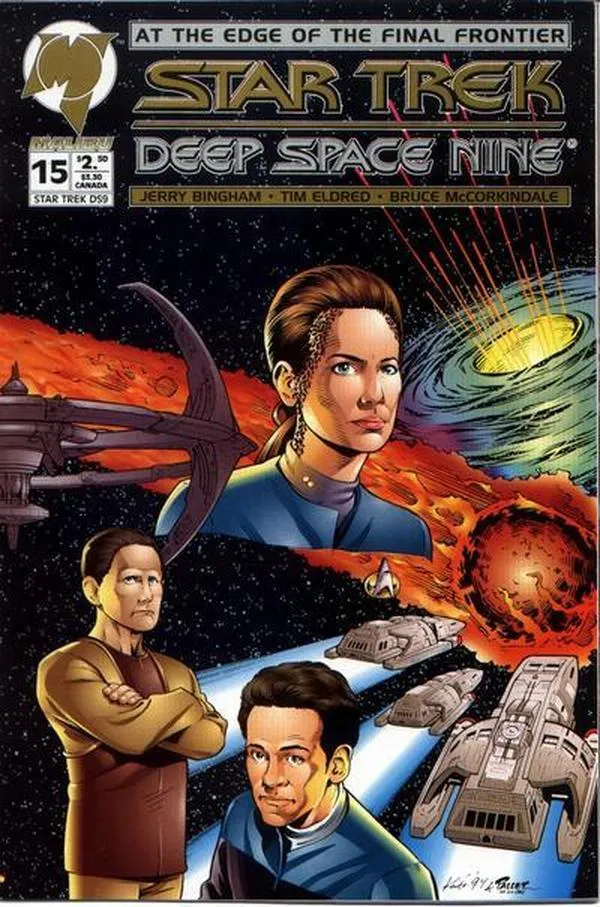 Cover of Star Trek: Deep Space Nine #15