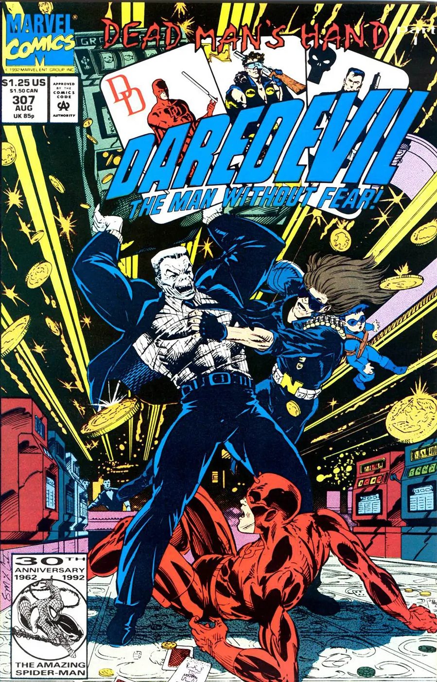 Cover of Daredevil #307