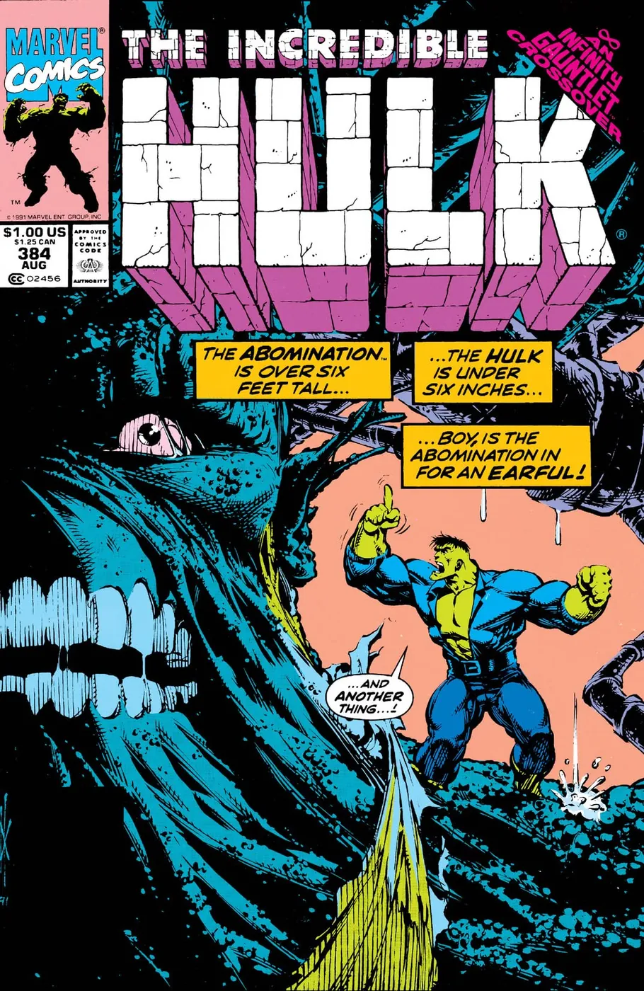 Cover of The Incredible Hulk #384