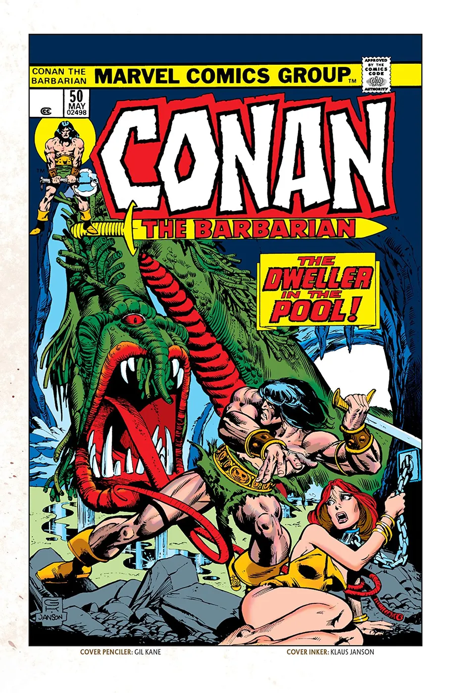 Cover of Conan the Barbarian #50