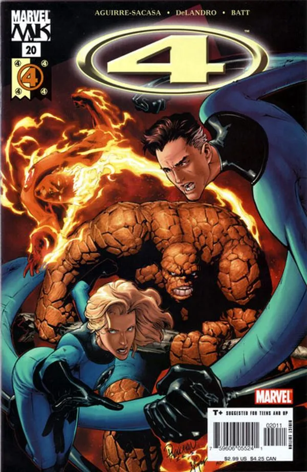Cover of Marvel Knights 4 #20