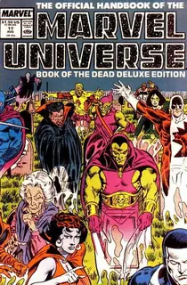 Cover of The Official Handbook of the Marvel Universe #17