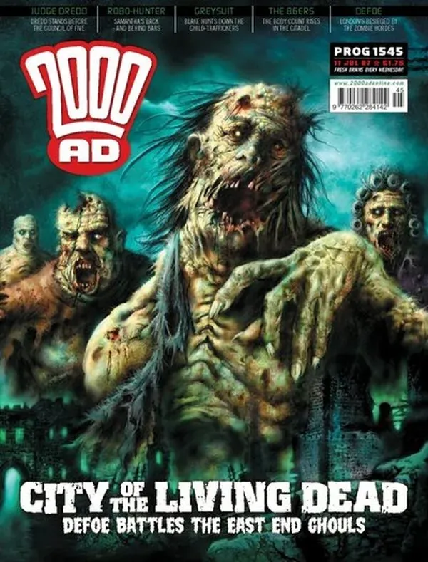 Cover of 2000 AD #1545