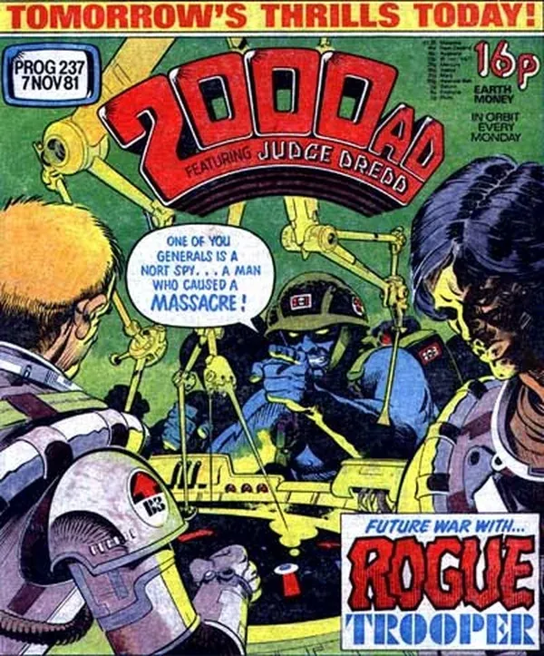 Cover of 2000 AD #237