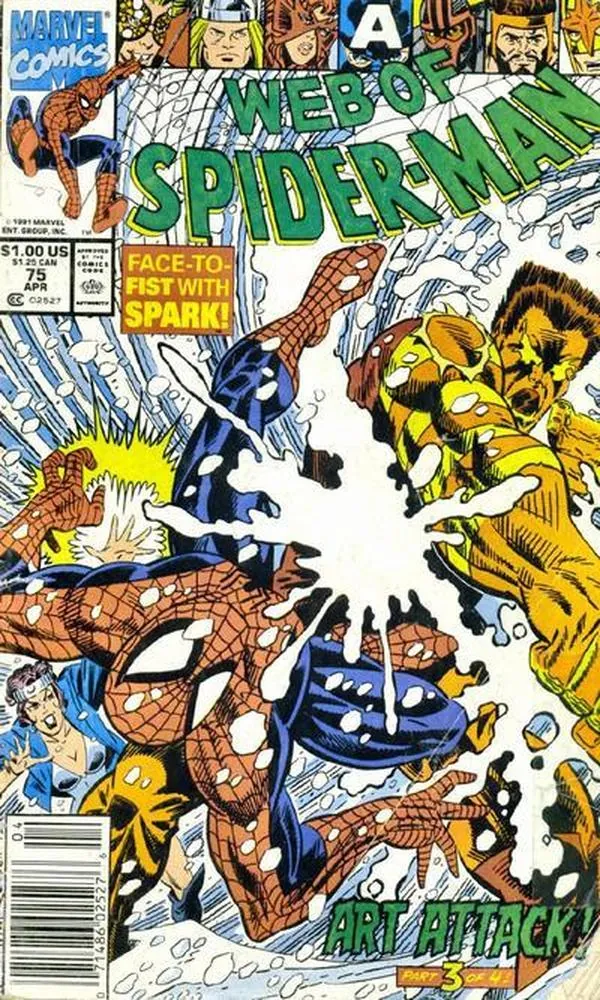Cover of Web of Spider-Man #75