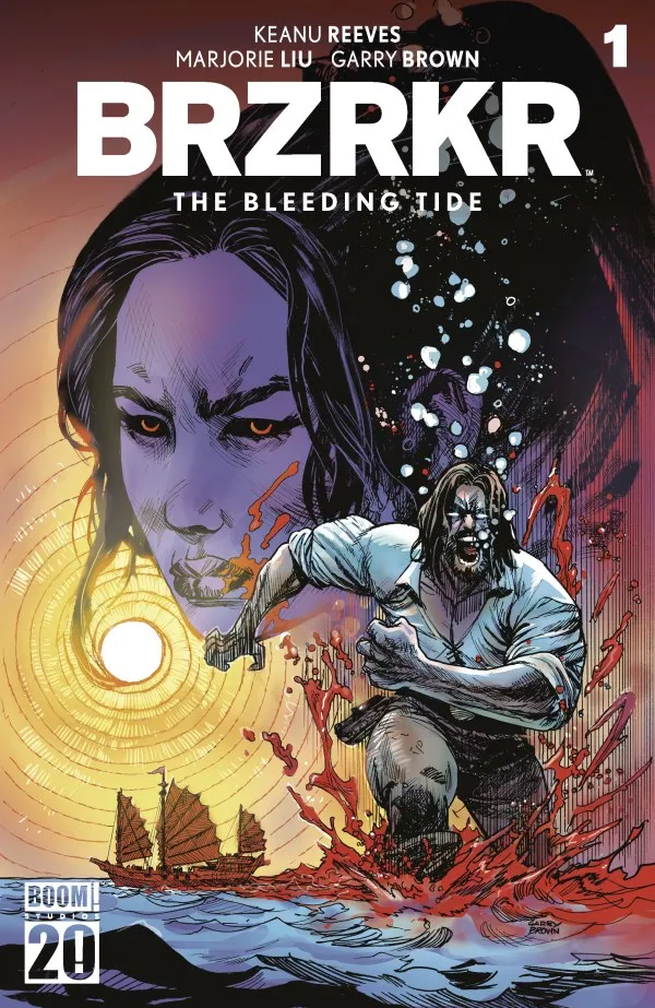 Cover of Brzrkr: The Bleeding Tide #1