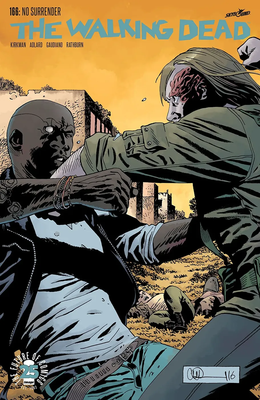 Cover of The Walking Dead #166