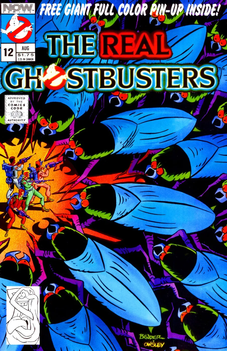 Cover of The Real Ghostbusters #12