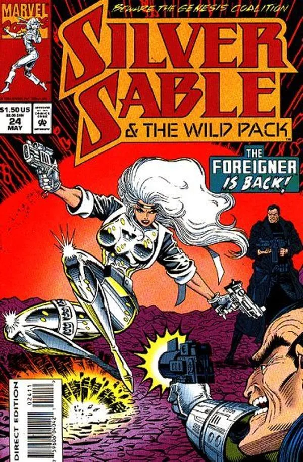 Cover of Silver Sable and the Wild Pack #24