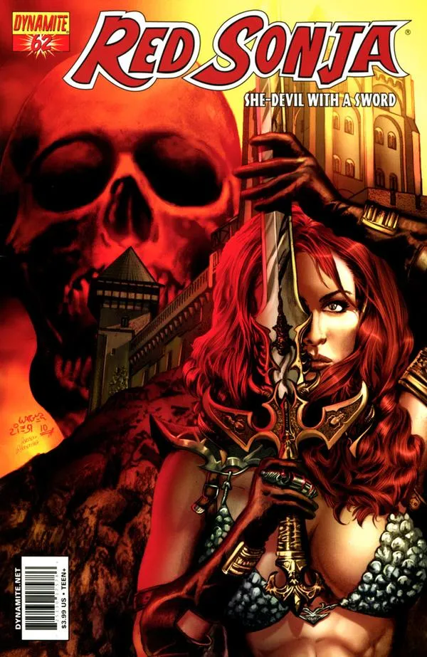 Cover of Red Sonja #62
