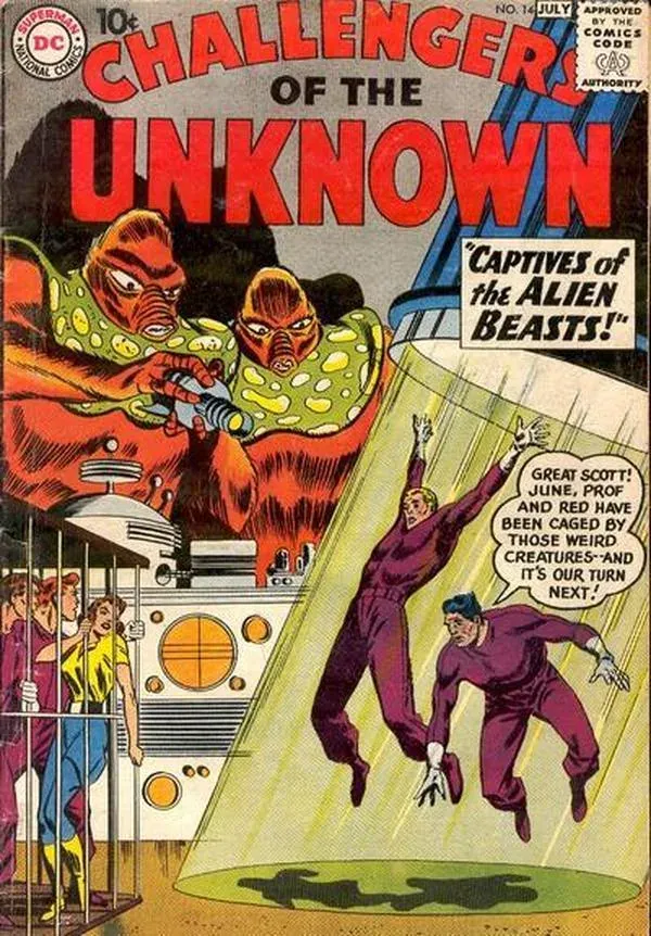 Cover of Challengers of the Unknown #14