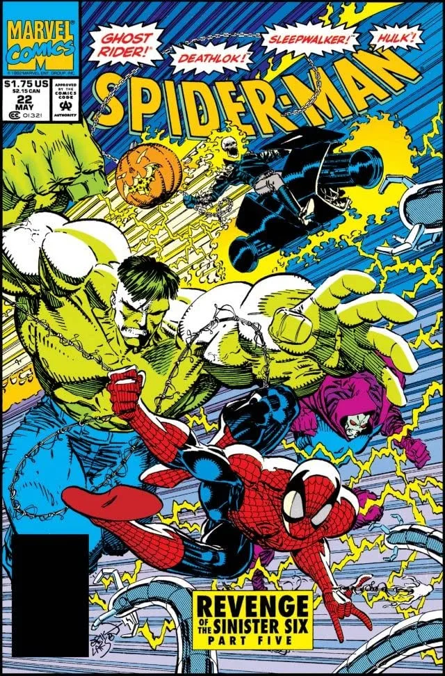 Cover of Spider-Man #22