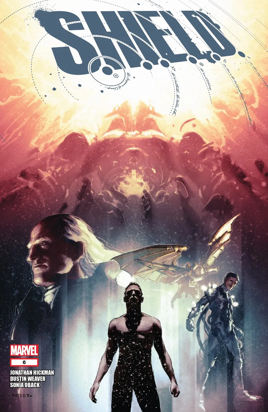 Cover of S.H.I.E.L.D. by Hickman & Weaver #6