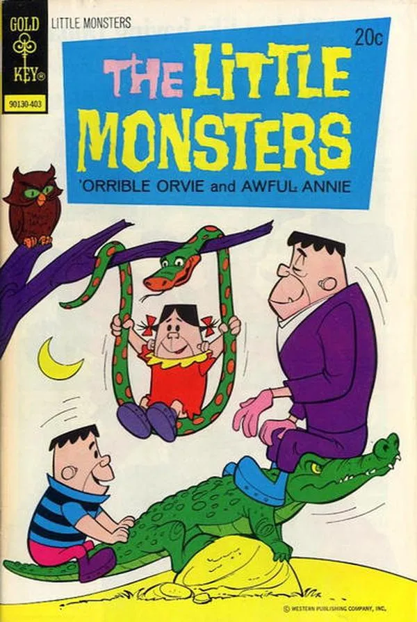 Cover of The Little Monsters #24