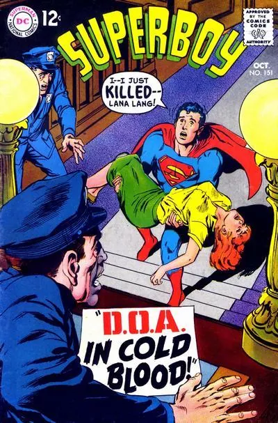 Cover of Superboy #151