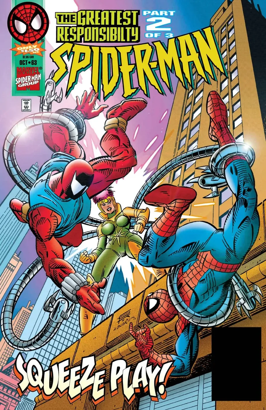 Cover of Spider-Man #63