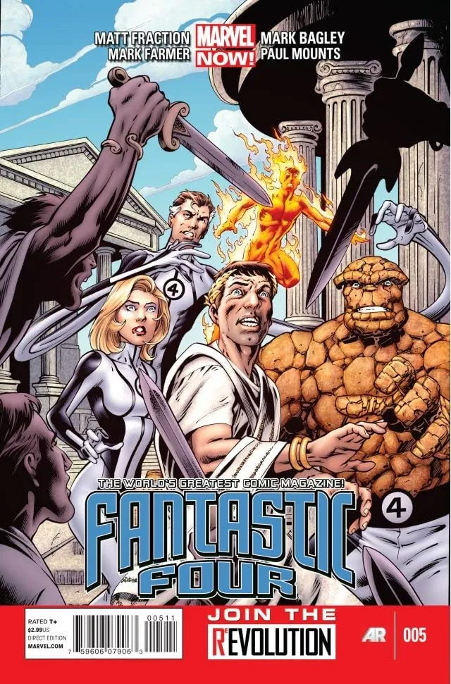 Cover of Fantastic Four #5