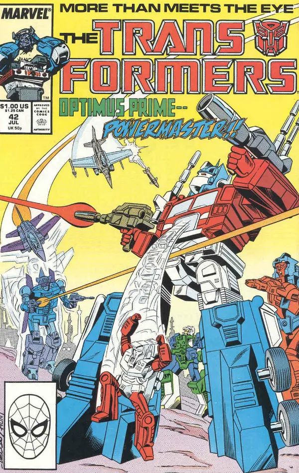 Cover of The Transformers #42