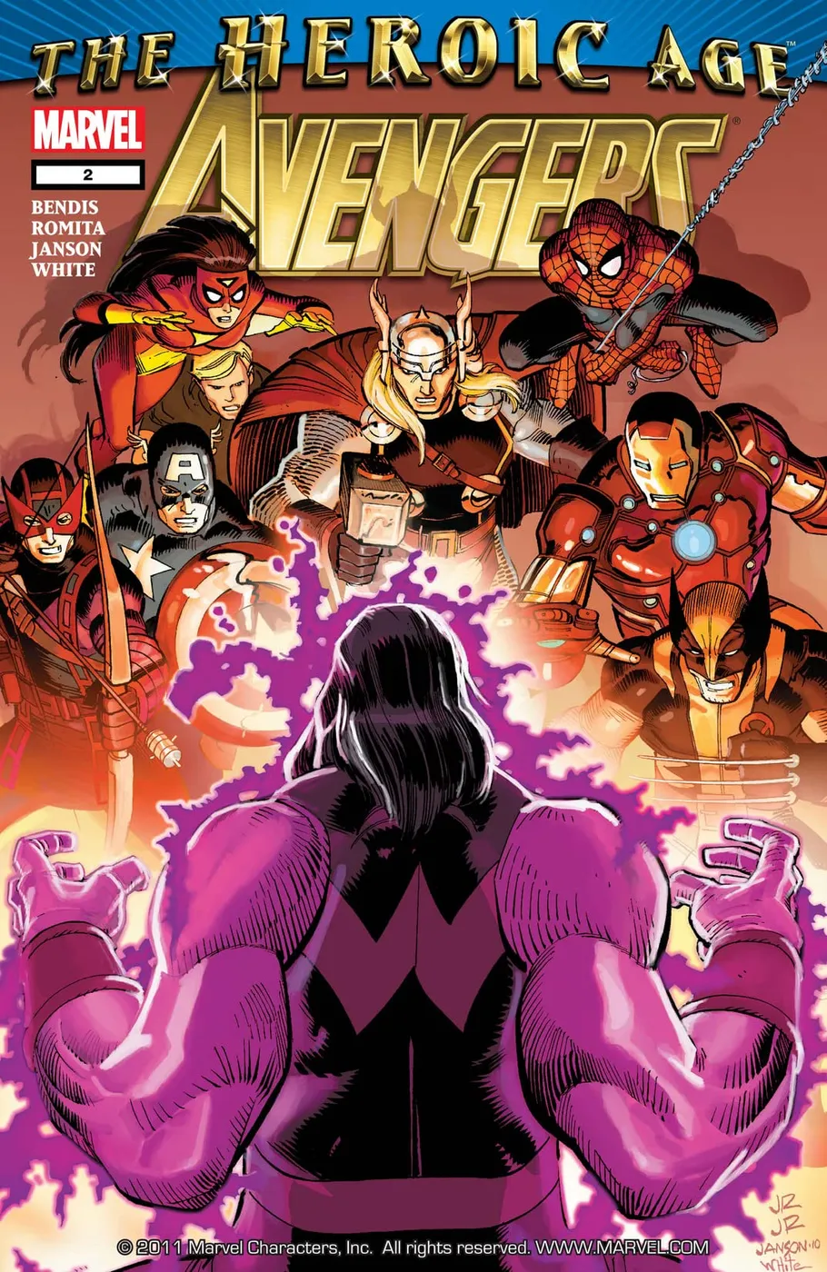 Cover of Avengers #2