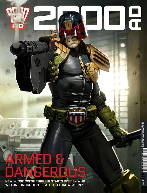 Cover of 2000 AD #1929