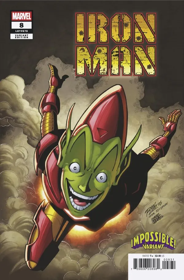 Cover of Iron Man #8 (678)