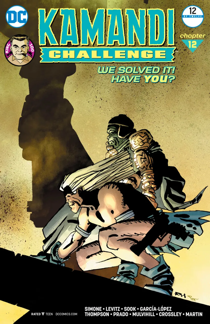 Cover of The Kamandi Challenge #12