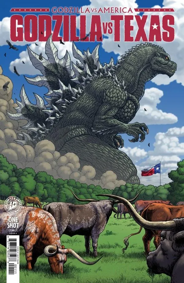 Cover of Godzilla vs. America: Texas #1