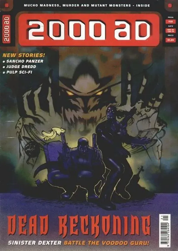 Cover of 2000 AD #1121