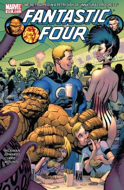 Cover of Fantastic Four #573