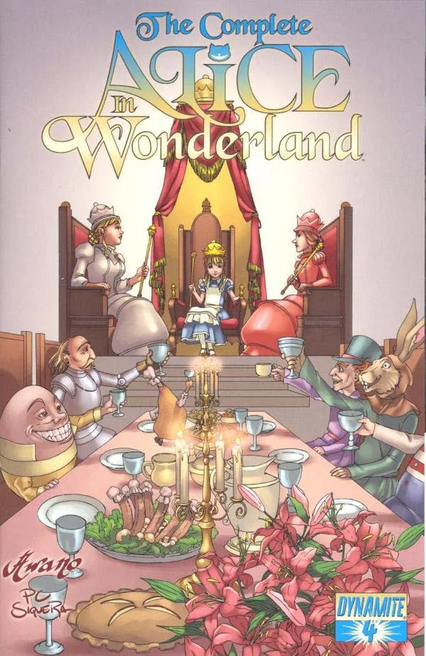 Cover of The Complete Alice in Wonderland #4