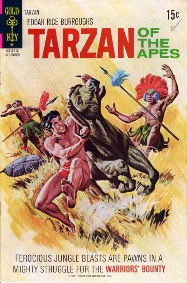 Cover of Edgar Rice Burroughs' Tarzan of the Apes #205