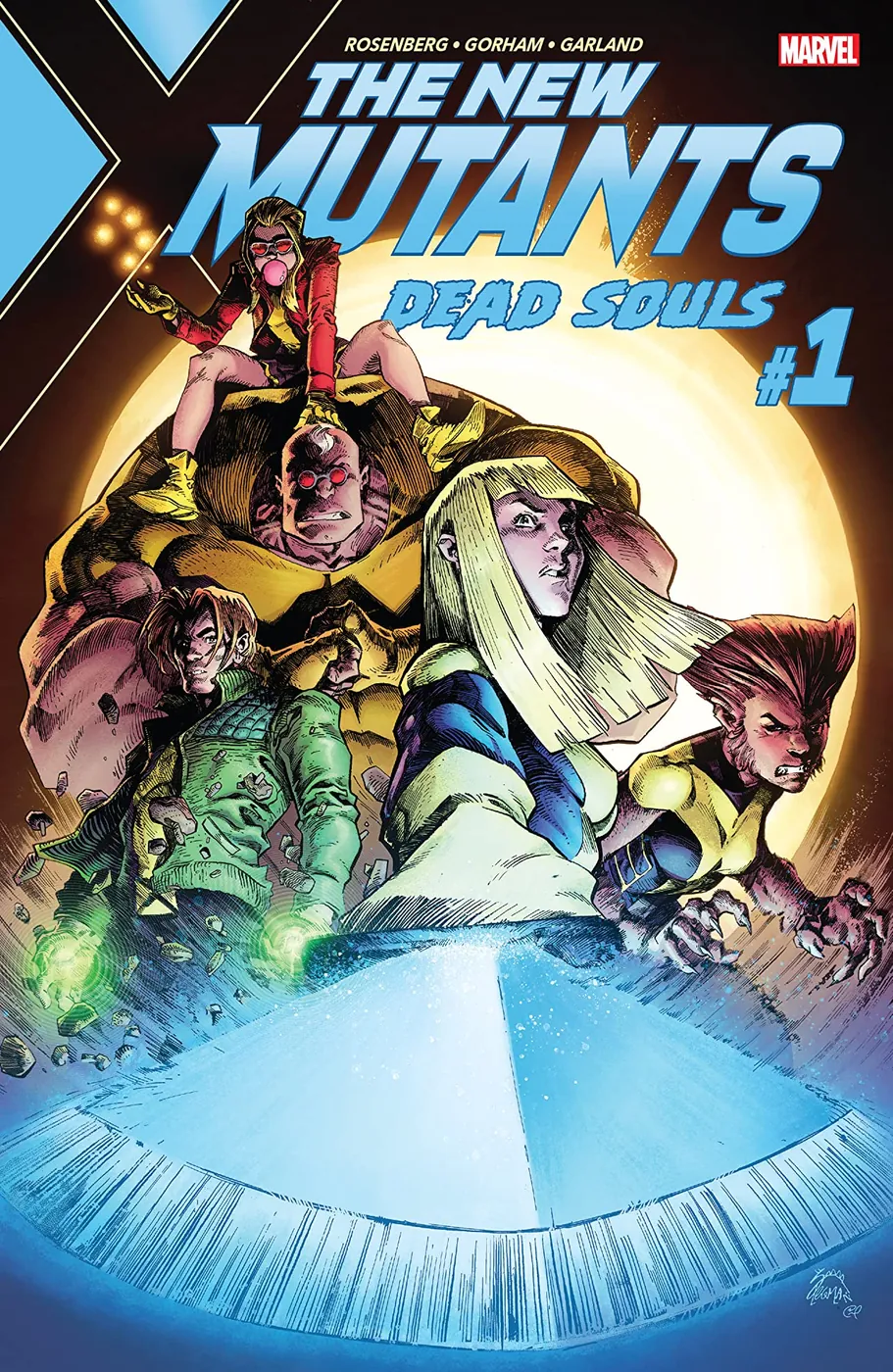 Cover of New Mutants Dead Souls #1