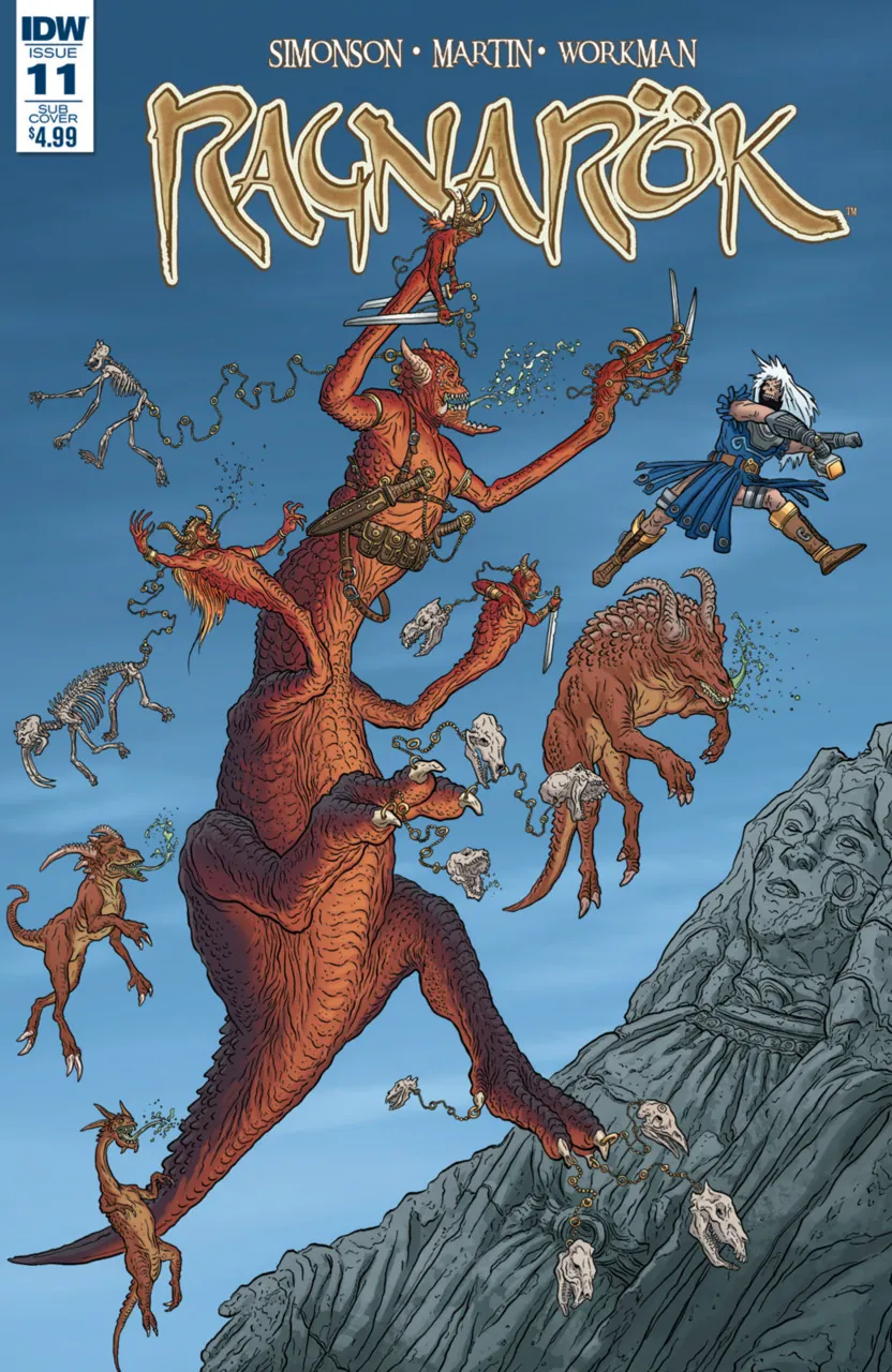 Cover of Ragnarök #11