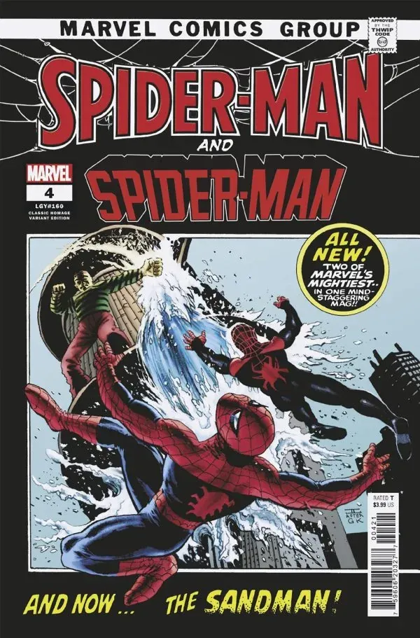 Cover of Spider-Man #4 (160)