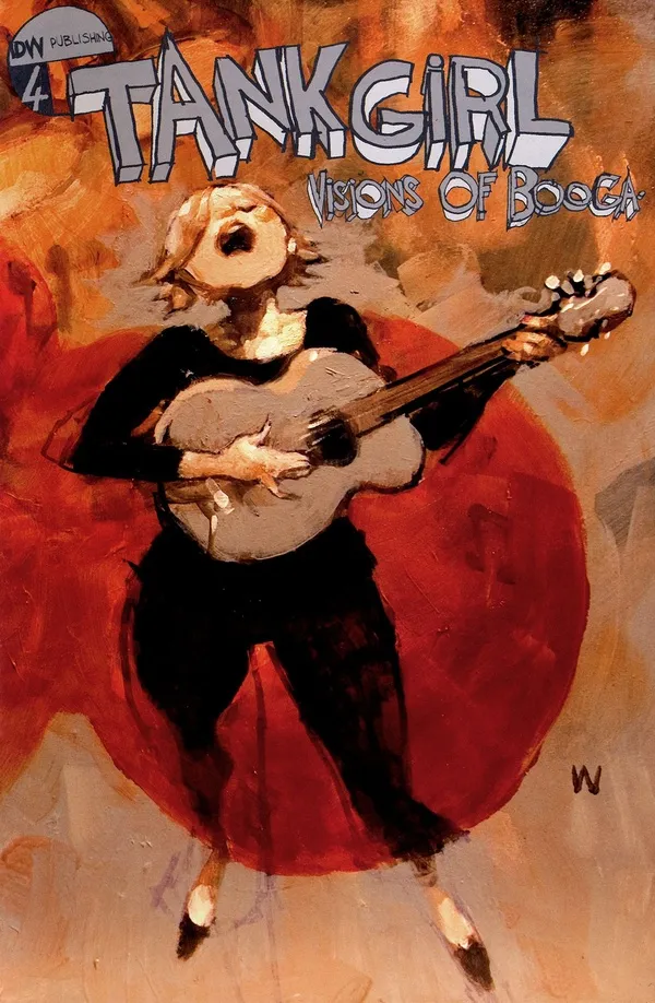 Cover of Tank Girl: Visions of Booga #4