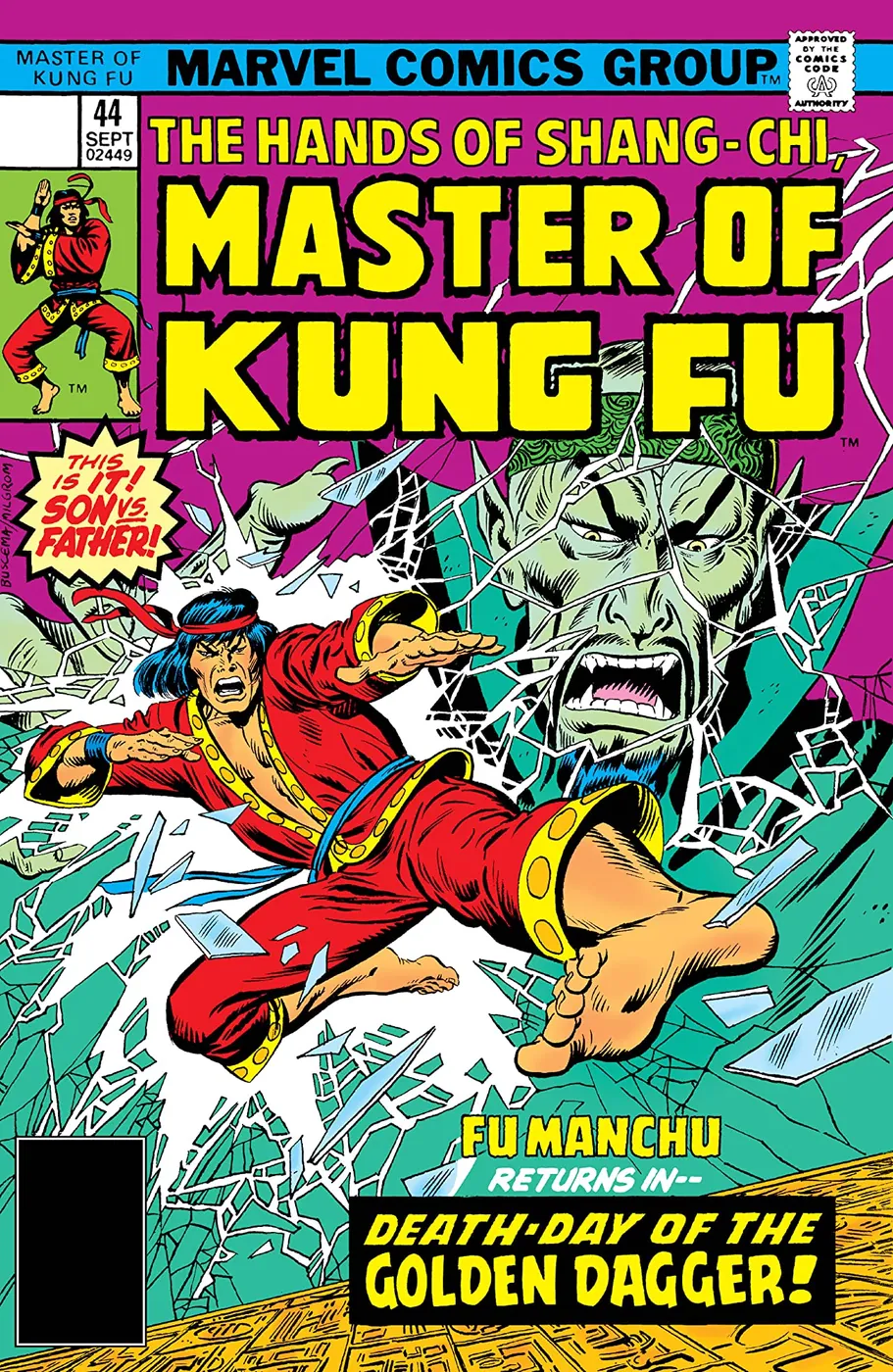 Cover of Master of Kung Fu #44