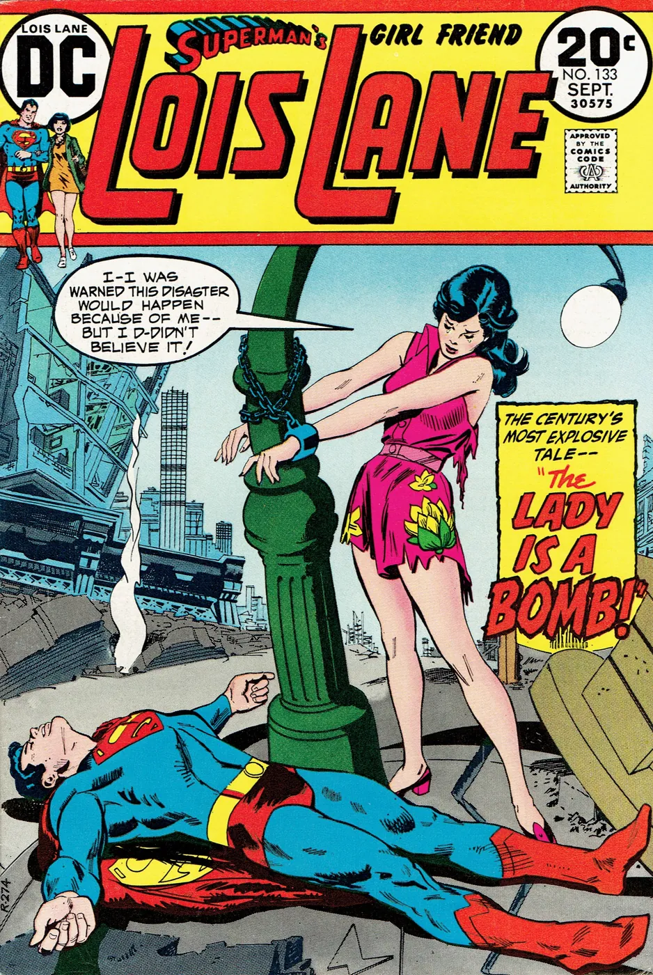 Cover of Superman's Girl Friend, Lois Lane #133