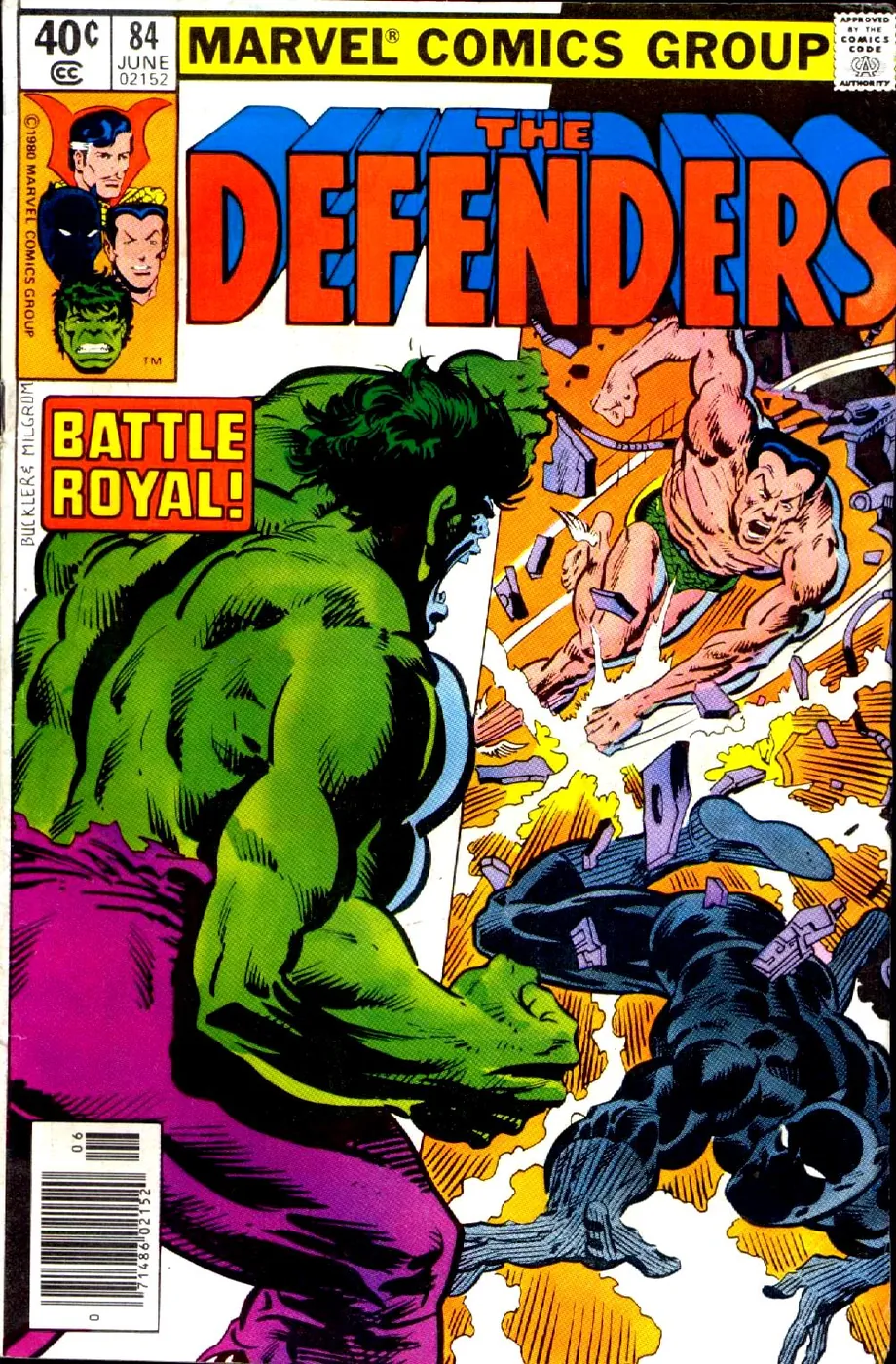 Cover of The Defenders #84