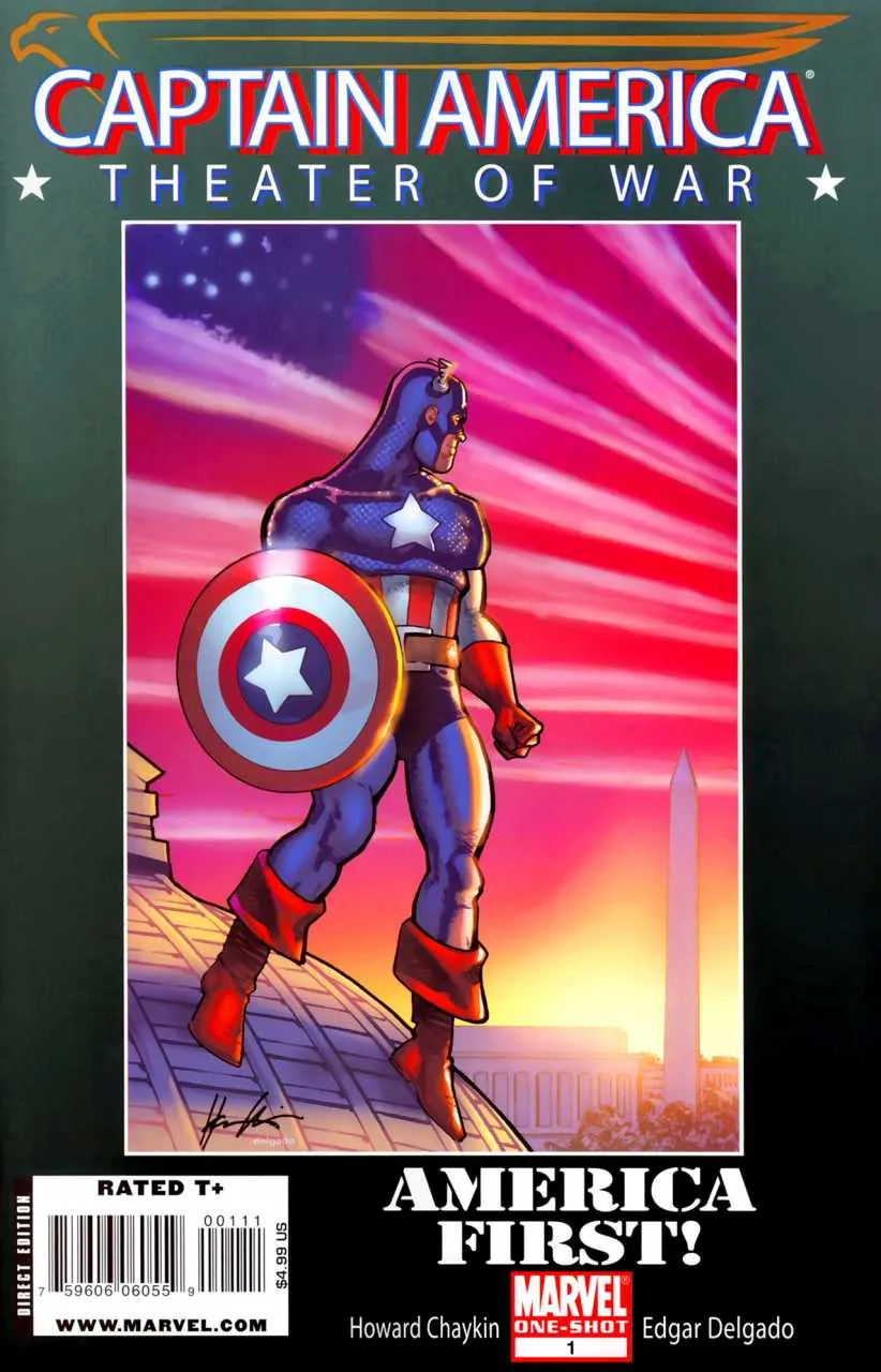Cover of Captain America Theater of War: America First! #1