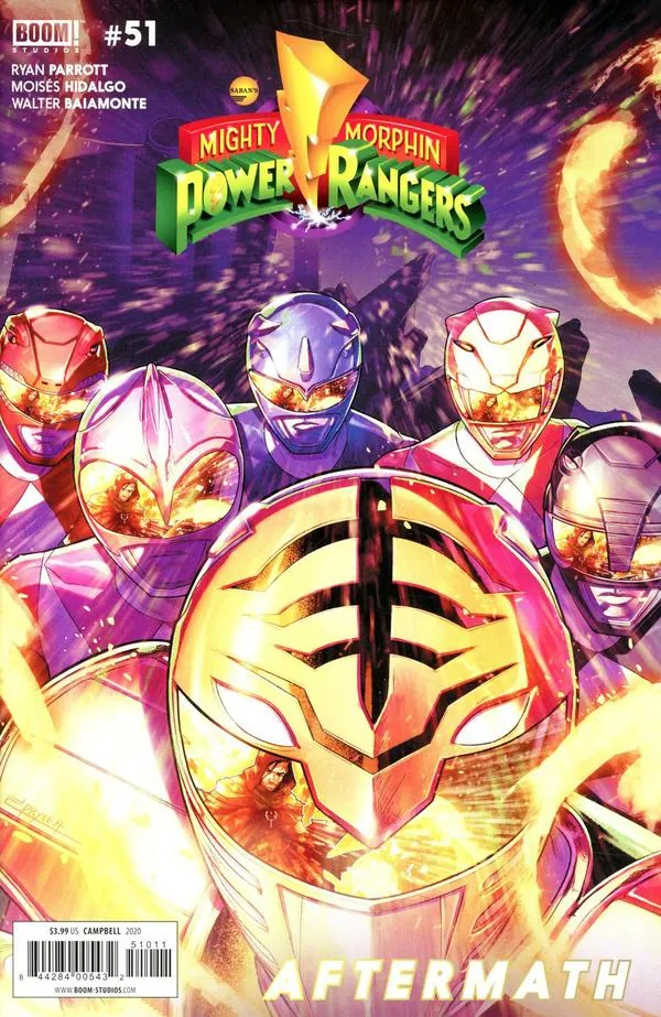 Cover of Mighty Morphin Power Rangers #51