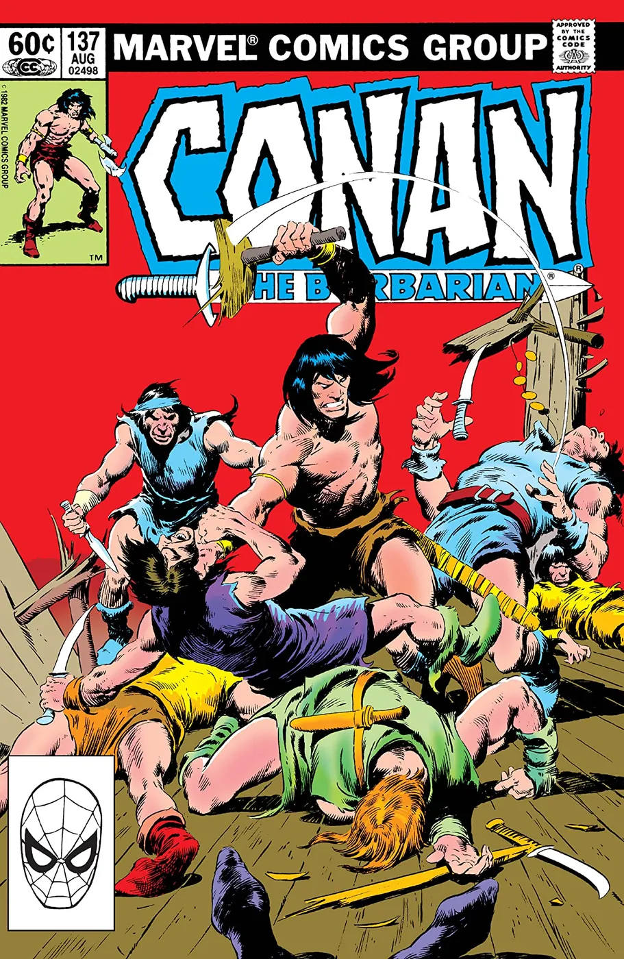 Cover of Conan the Barbarian #137